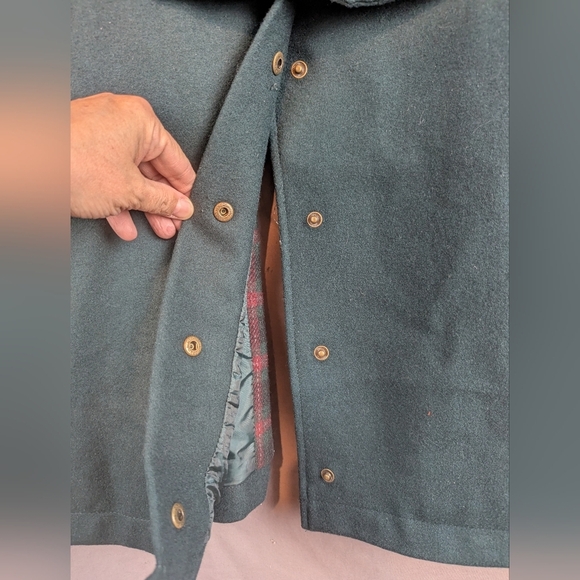 Herman Kay Size 14 70% Wool Pea Coat Vintage - Picture 16 of 16